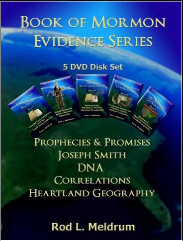 Book of Mormon Evidence 5 DVD Disk Series by Rod Meldrum
